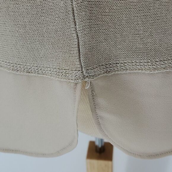 Van Heusen knit tunic,  Beige, medium. - Picture 5 of 9